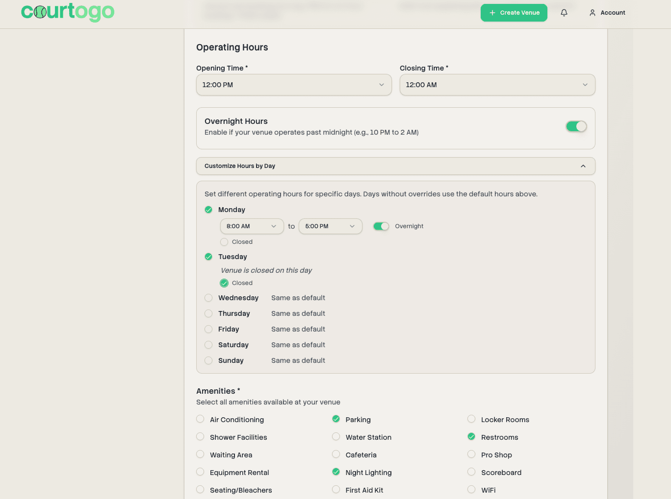 Flexible Start Times