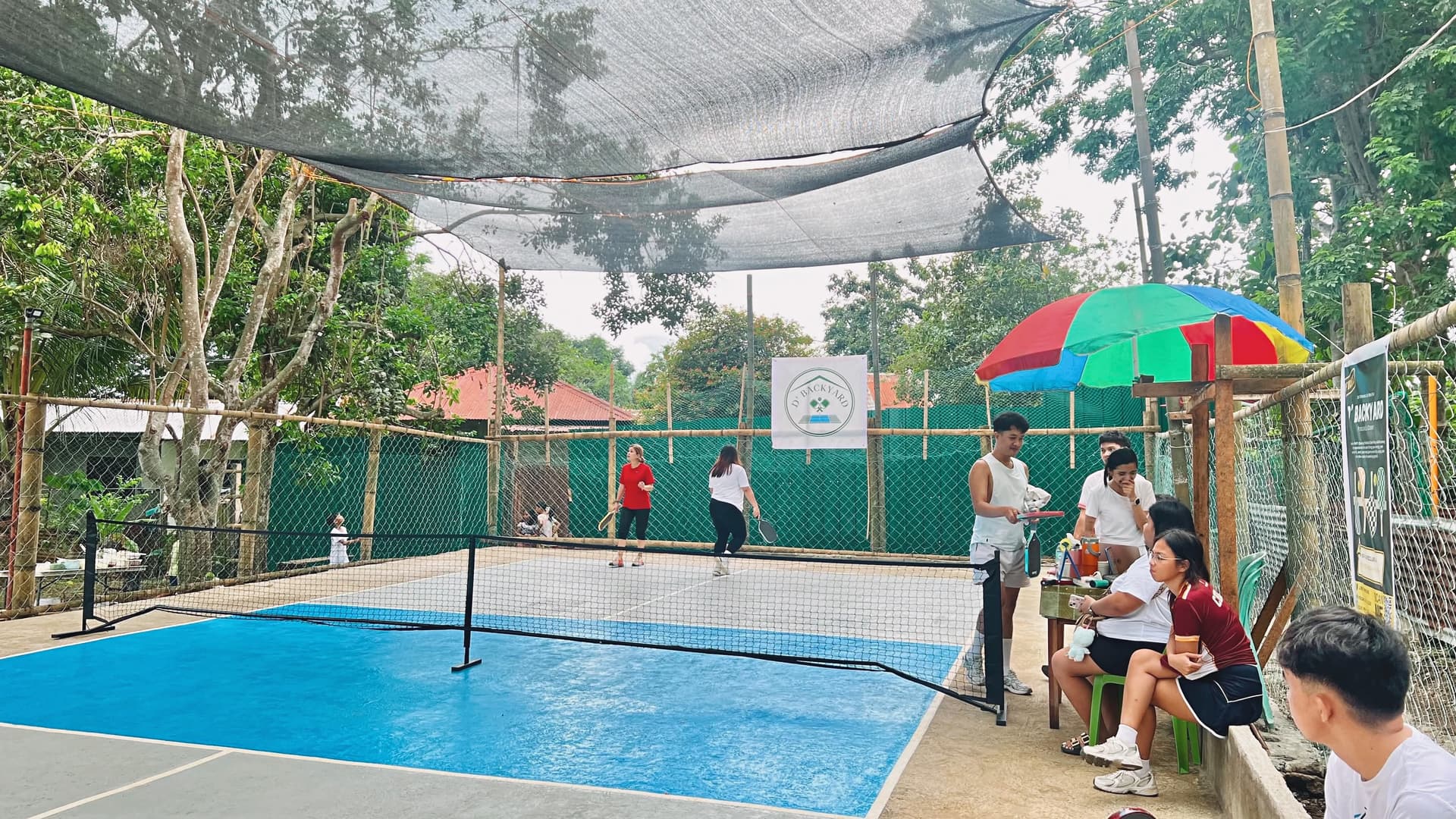 D’backyard Pickleball Court
