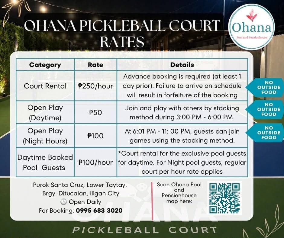 Ohana Pickleball Court